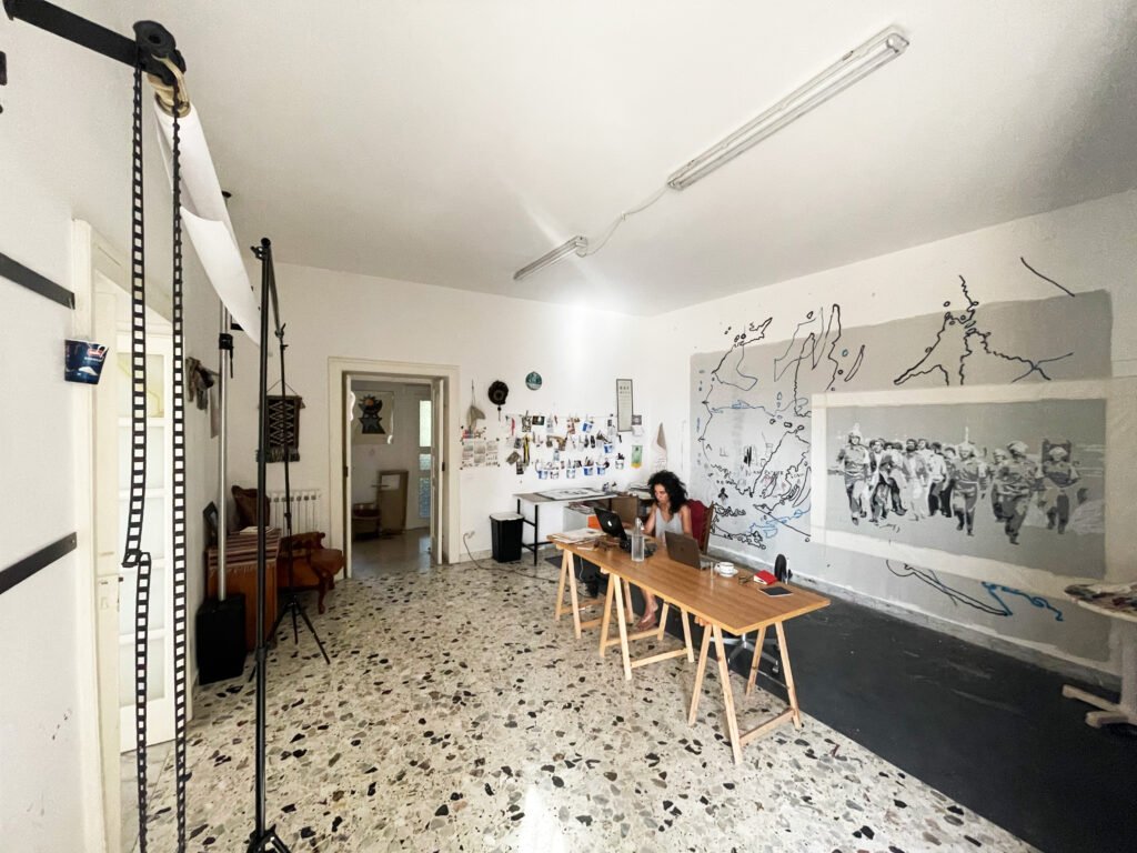 artist work space Italy